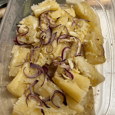 Yuca con Mojo
